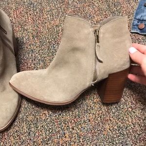 Urban Outfitters Real Suede Booties